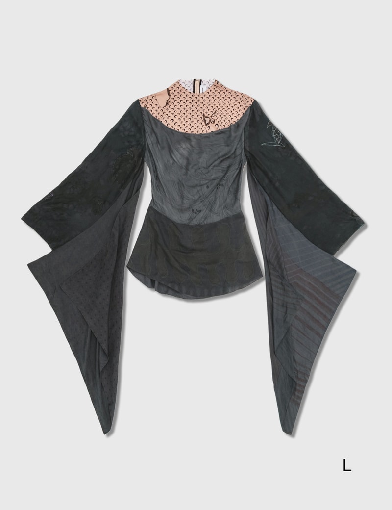 Image of Marine Serre Wrap Top