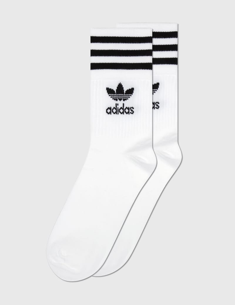 Adidas Originals - Mid Cut Crew Socks | HBX - Globally Curated Fashion and  Lifestyle by Hypebeast
