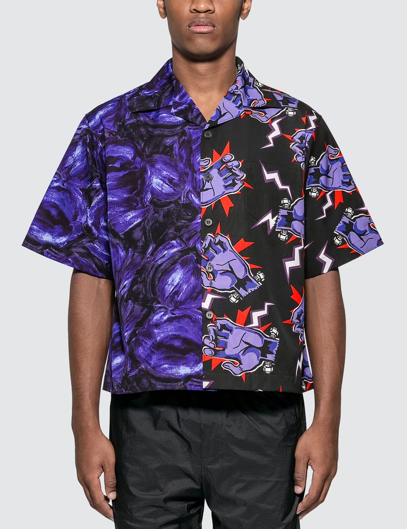 double match bowling shirt