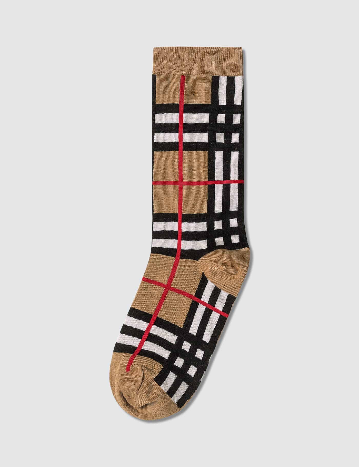 burberry pattern socks