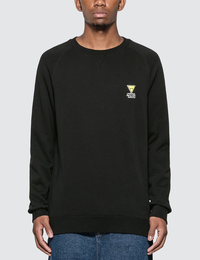 Maison Kitsune Triangle Fox Patch Sweatshirt