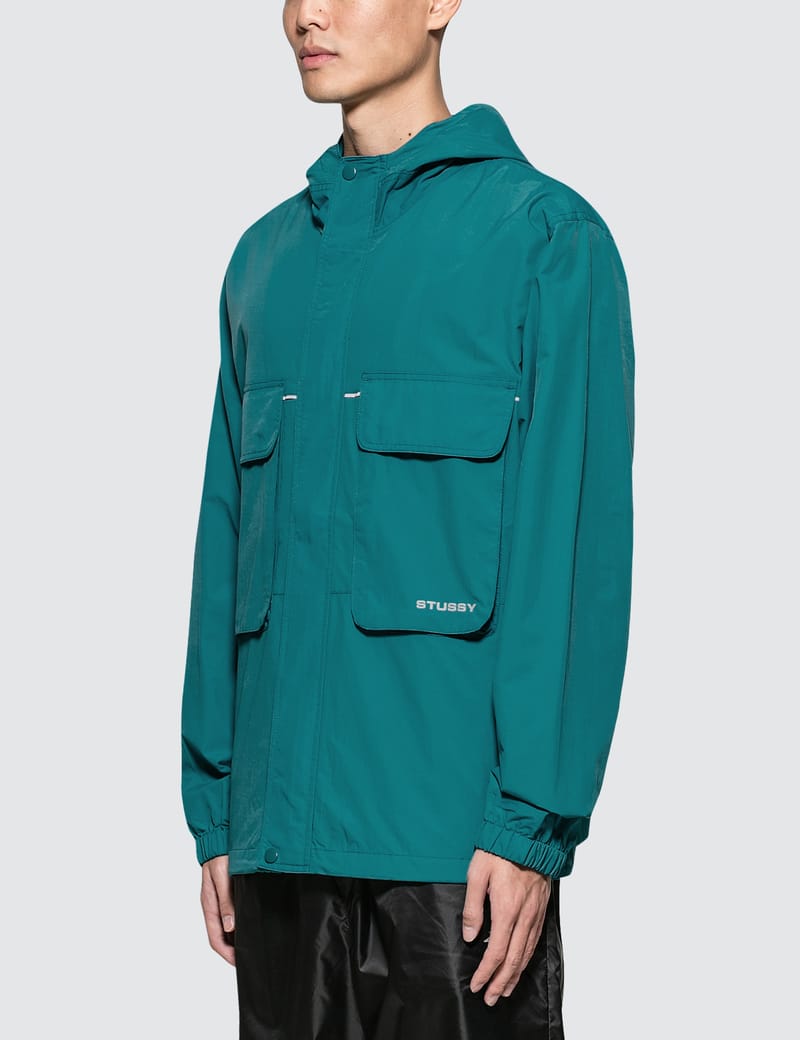 stussy big pocket shell jacket