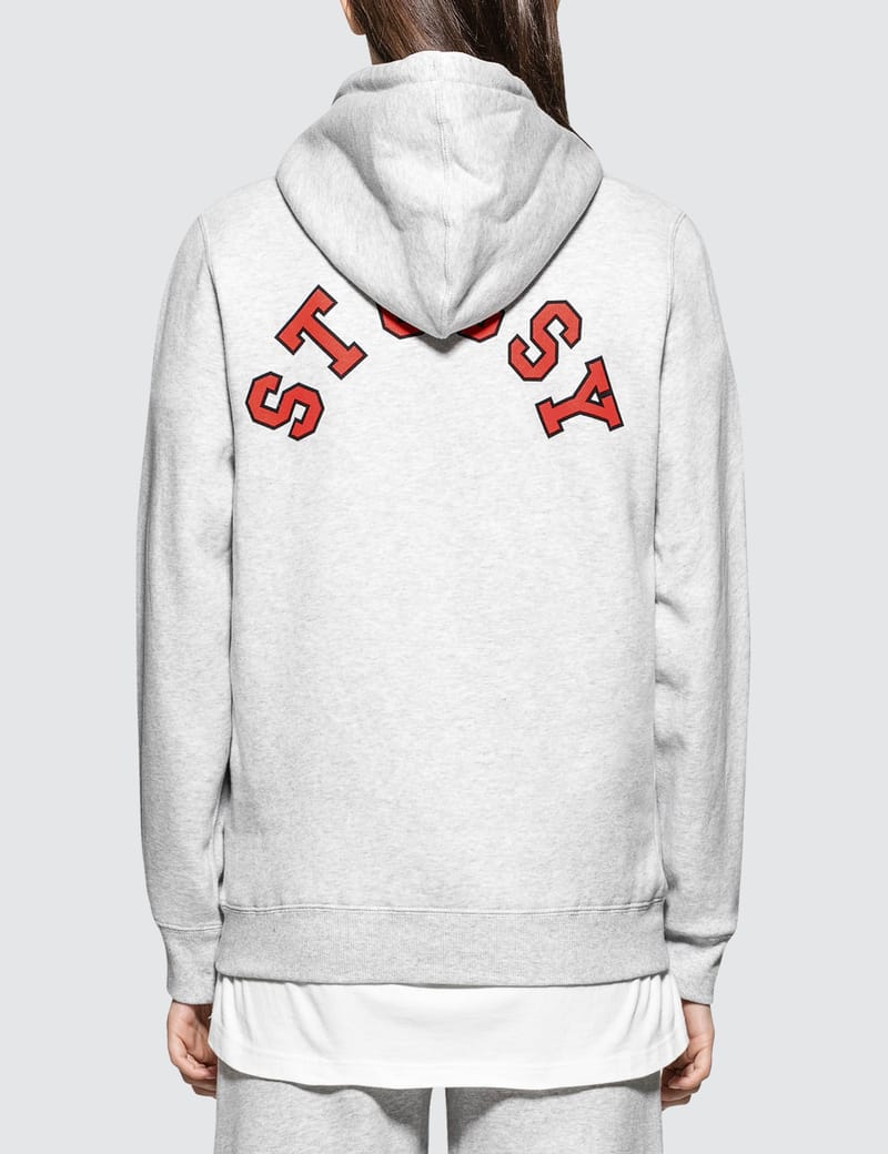 stussy college arc hoodie