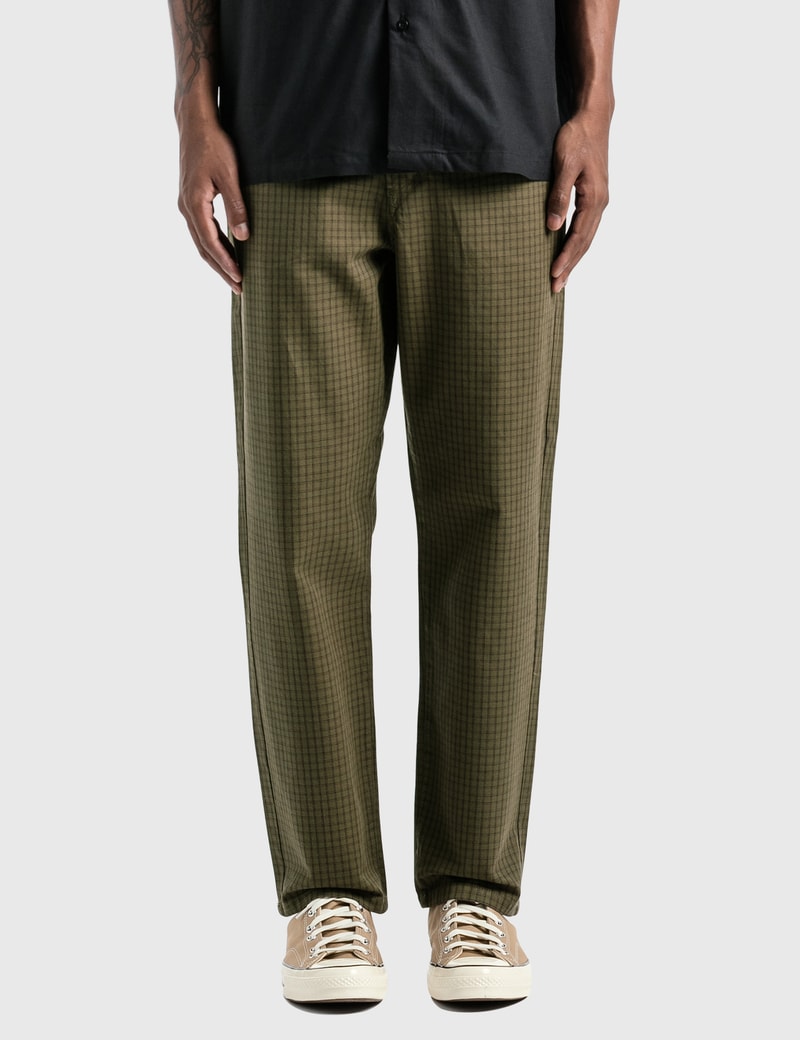 Image of Stussy Check Big OL Jeans