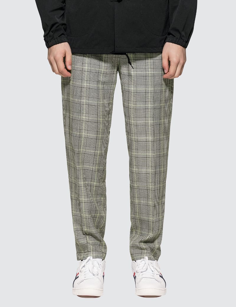stussy tartan pants