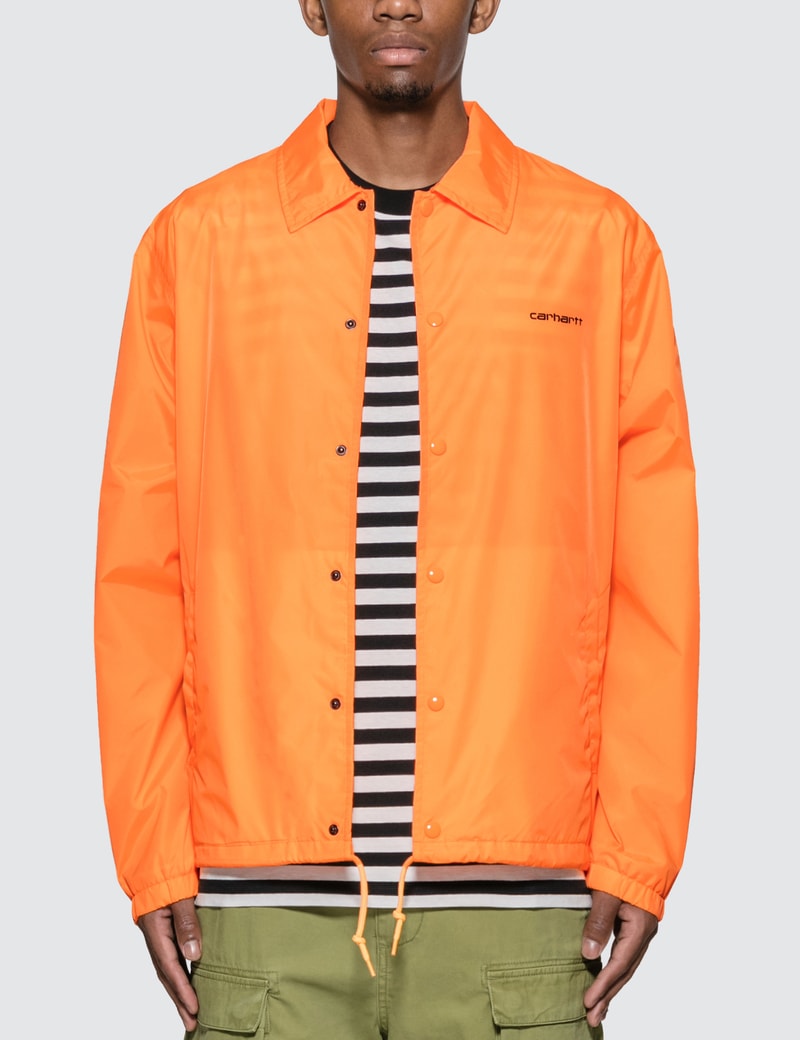 Image of Carhartt Work In Progress Carhartt Script Coach Jacket