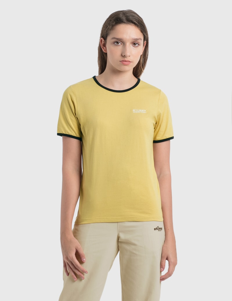 Image of Stussy Contrast Binding T-Shirt