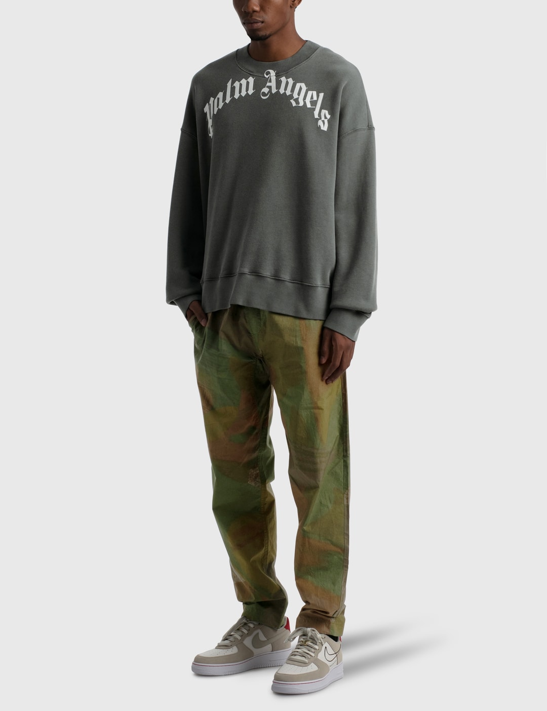 Palm Angels Curved Logo Sweatshirt Hbx Globally Curated Fashion And Lifestyle By Hypebeast Palm Angels Curved Logo Sweatshirt Hbx Globally Curated Fashion And Lifestyle By Hypebeast