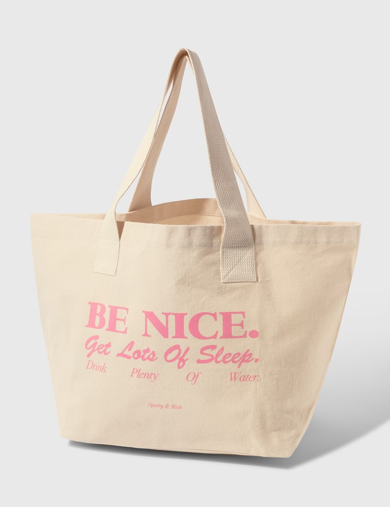 Image of Sporty & Rich Be Nice Tote Bag