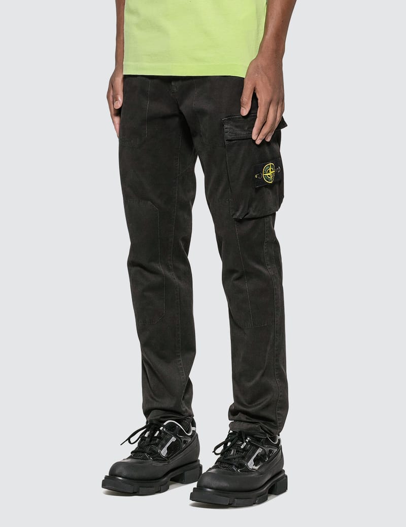 stone island cargo pants sizing