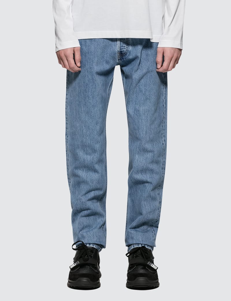 helmut lang straight leg jeans