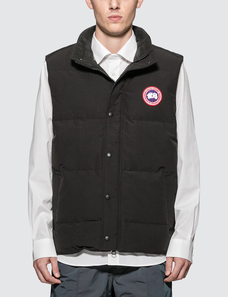 garson regular fit quilted down vest