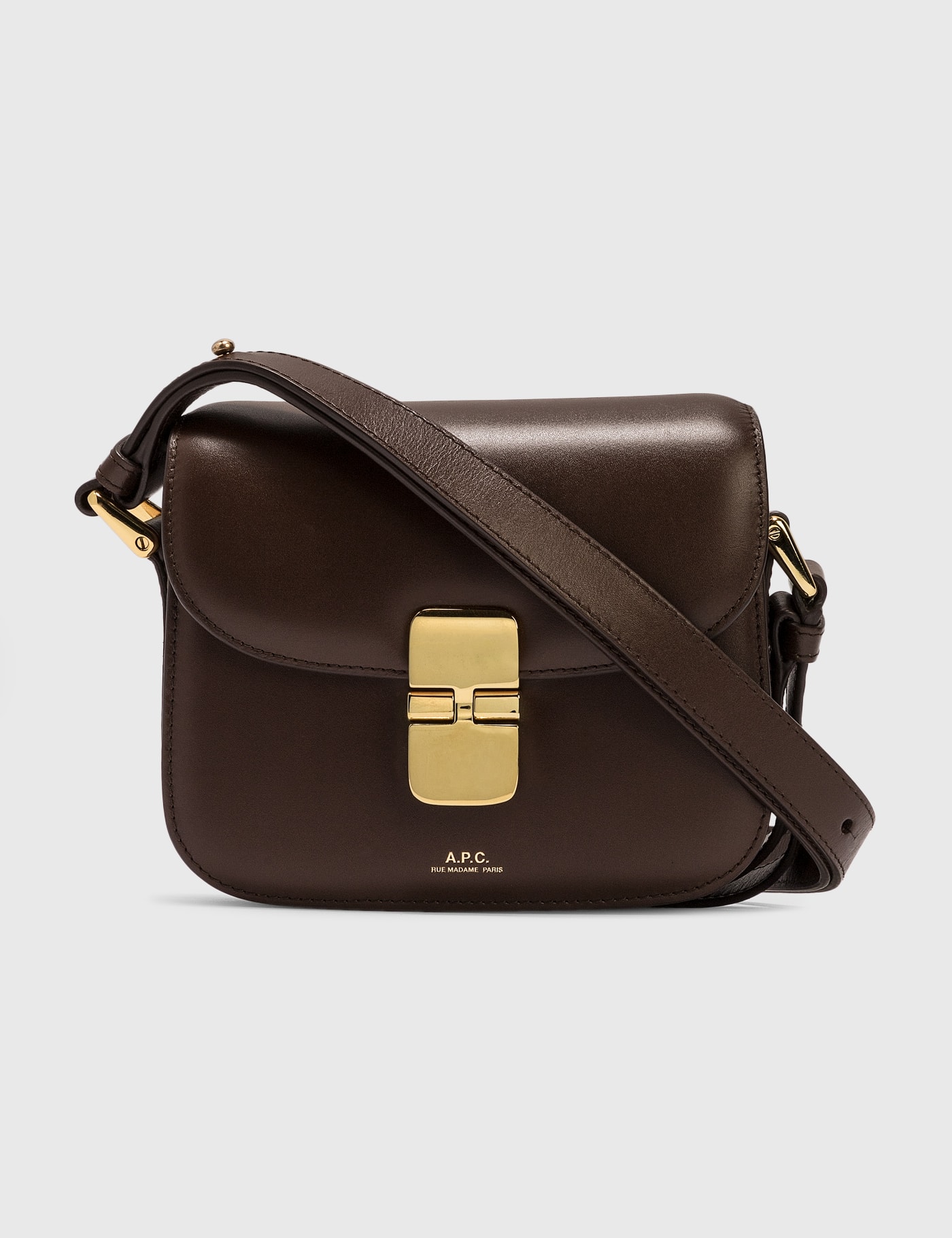 Apc Grace Mini Bag In Brown