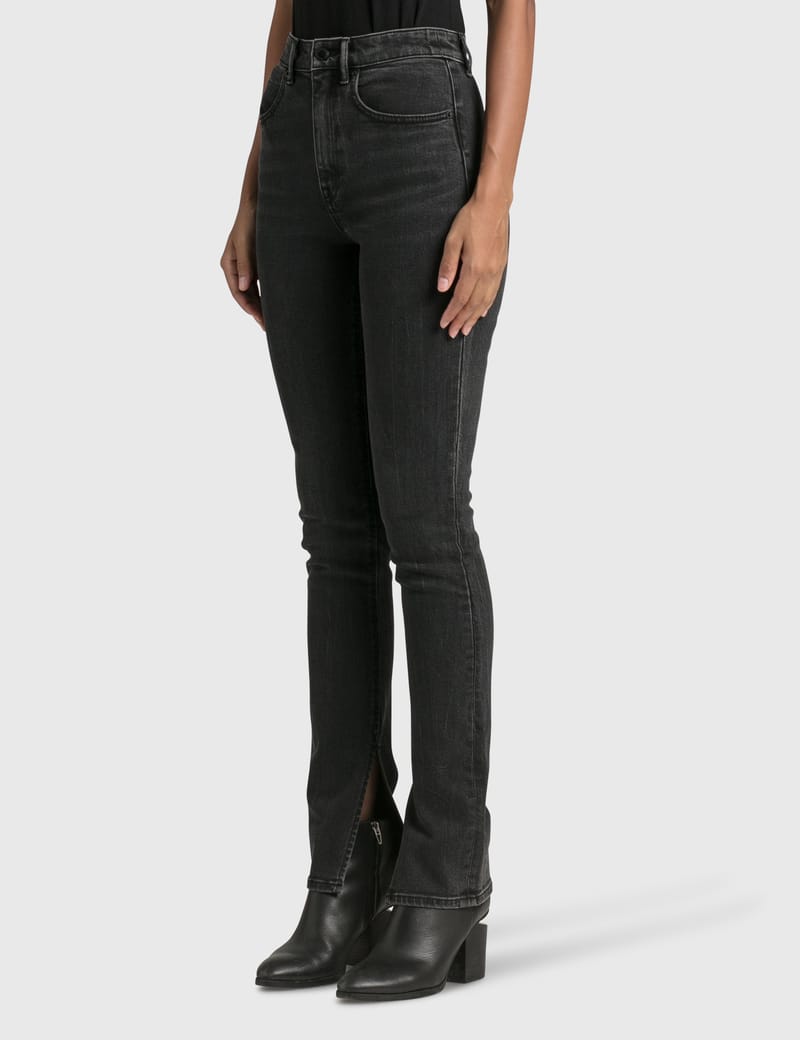 Alexander wang stovepipe dipped back jean Clearance