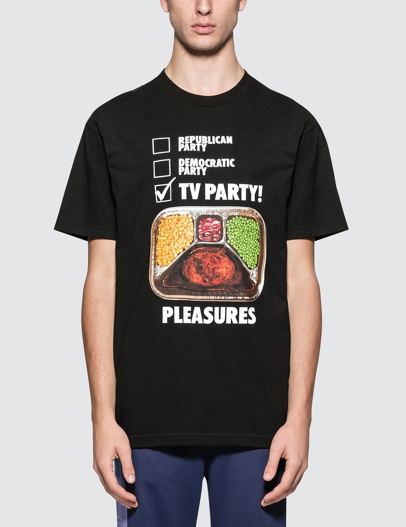 Image of Pleasures TV Party T-Shirt