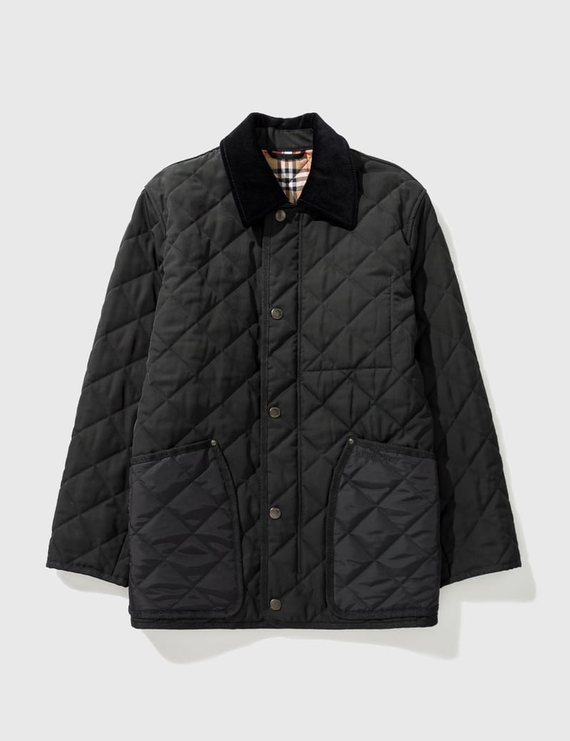 quilted corduroy barn jacket