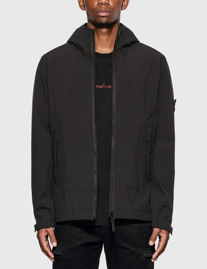 Image of Stone Island Lightweight Hooded Jacket