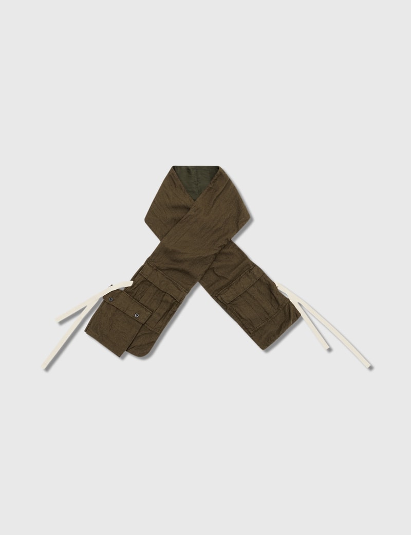 Image of Sacai Shrivel Pocket Scarf