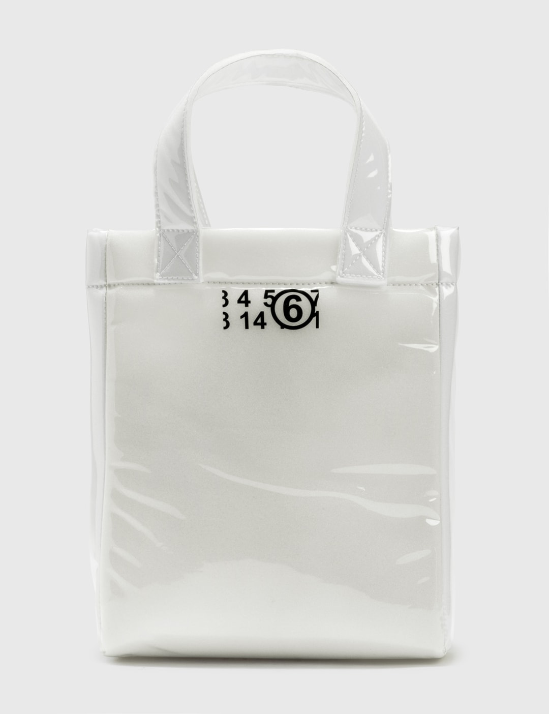 MM6 Maison Margiela - Mini PVC Foam Shopping Bag | - Curated Fashion and Lifestyle by Hypebeast