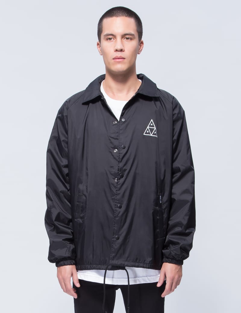 huf triple triangle coaches jacket
