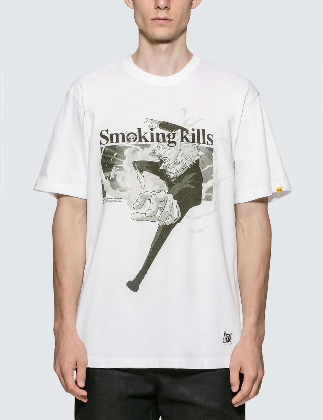 Fr2 Fr2 X One Piece Sanji Action T Shirt Hbx Globally Curated Fashion And Lifestyle By Hypebeast