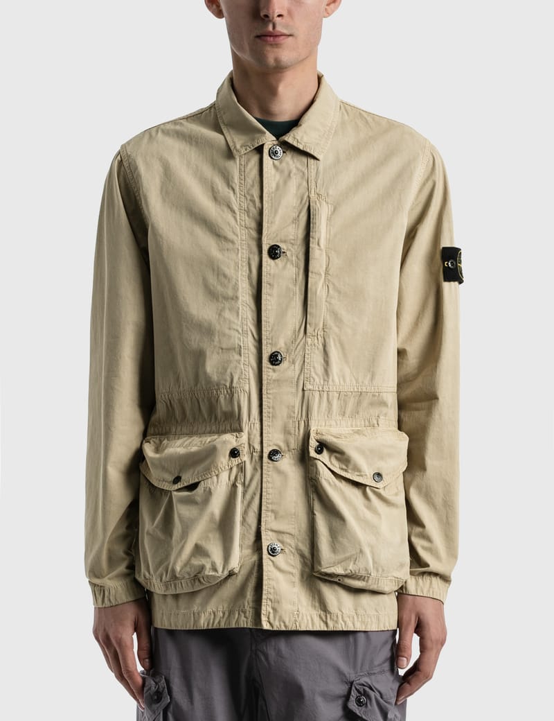 stone island cotton jacket