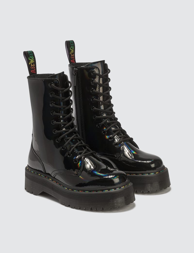 jadon hi rainbow patent dr martens