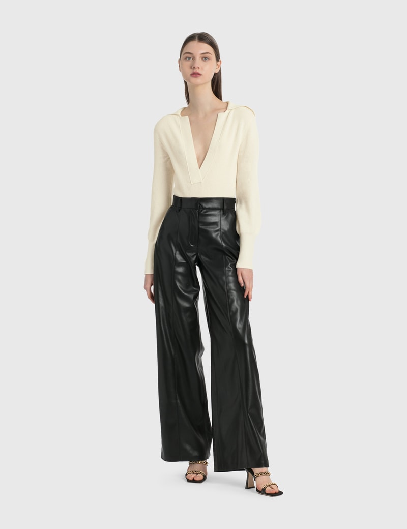 Image of Nanushka Cleo Vegan Leather Pants