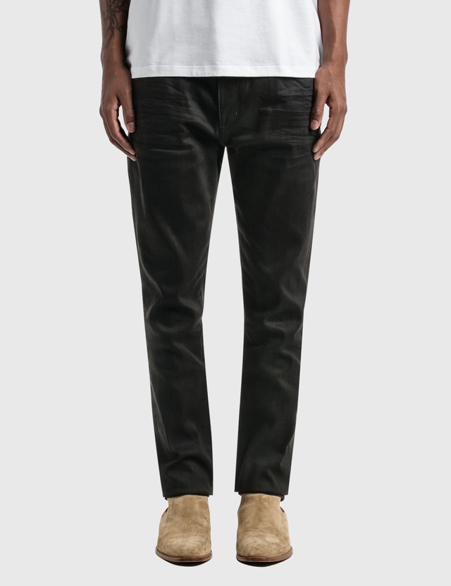 Saint Laurent Cropped Mid Rise Skinny Jeans Hbx