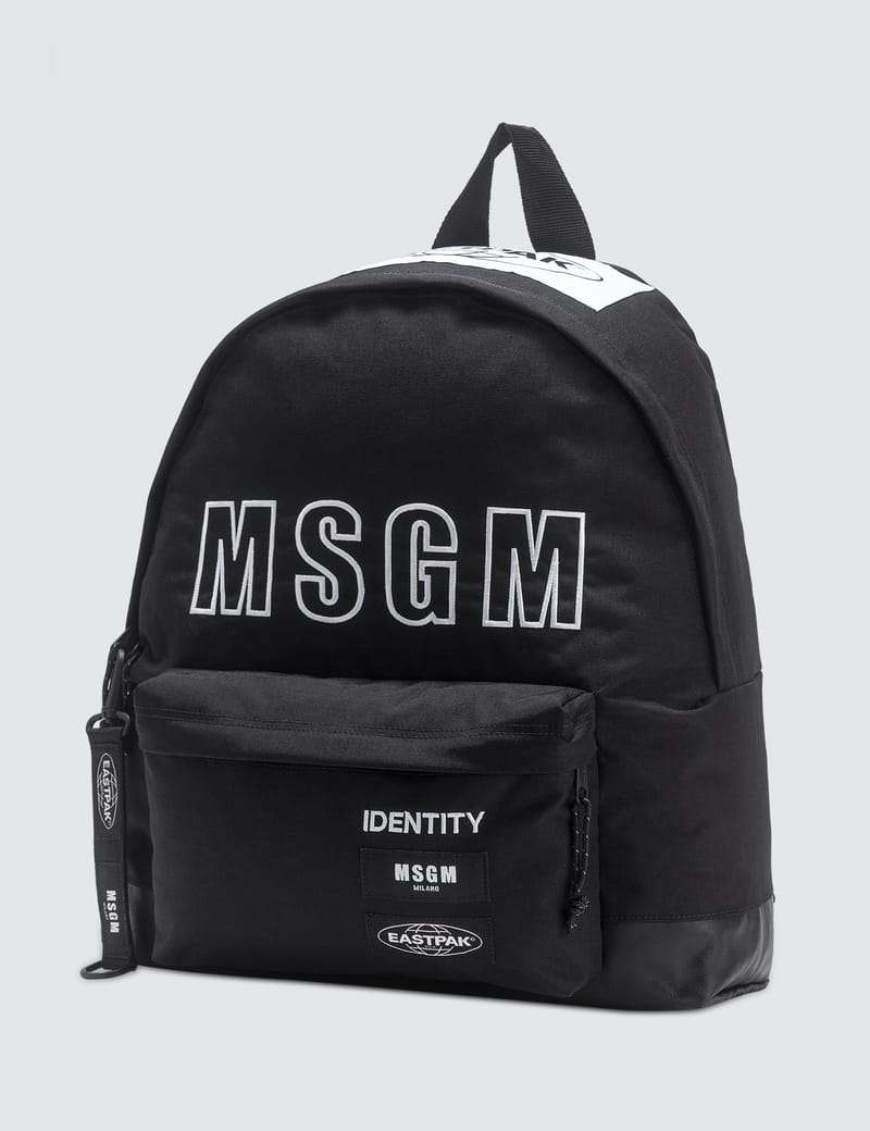 msgm eastpak backpack black