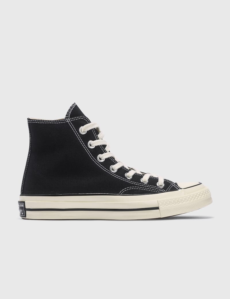 black chuck 70 high sneakers