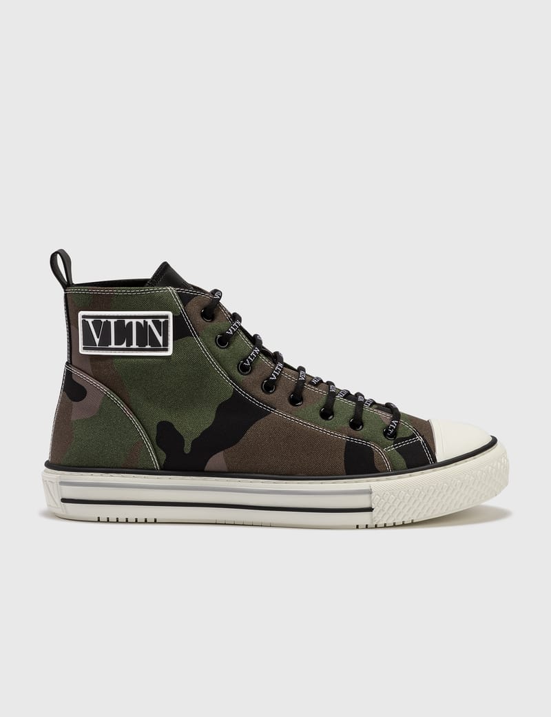 valentino army sneakers