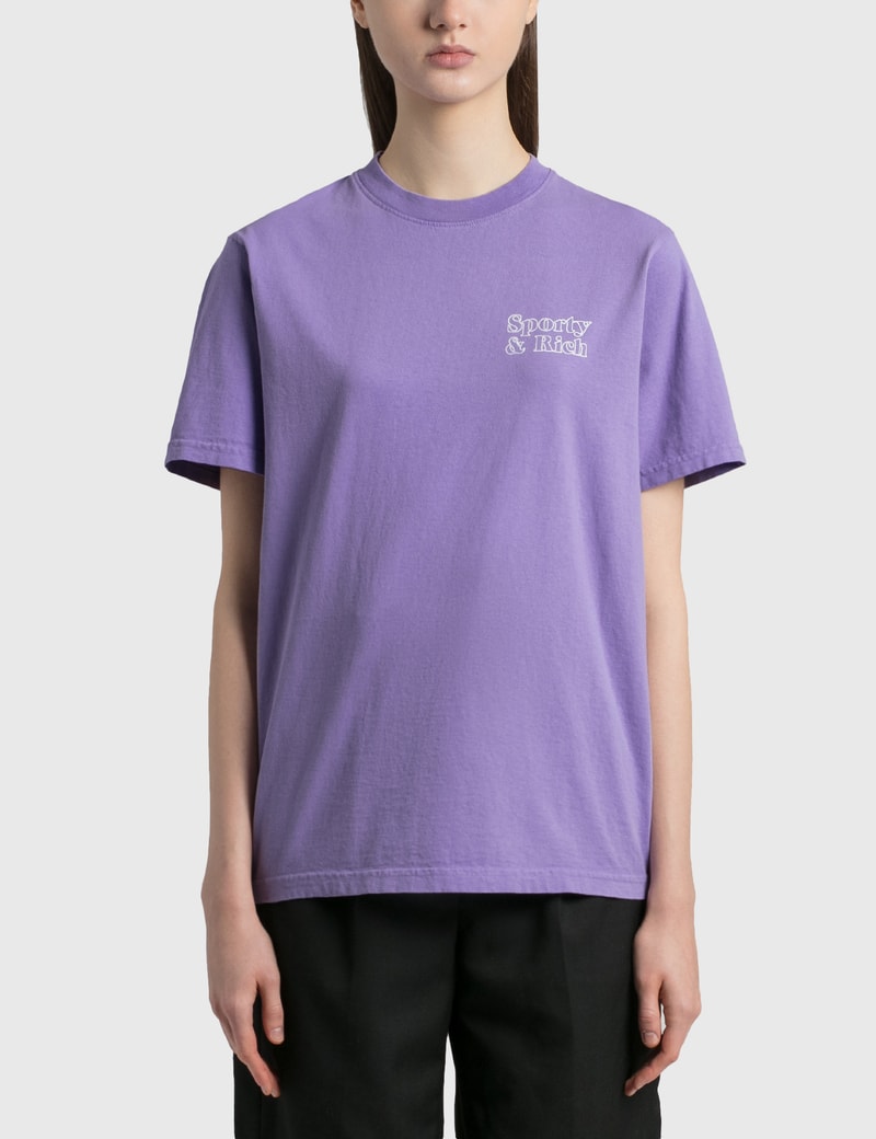 Image of Sporty & Rich Fun Logo T-Shirt