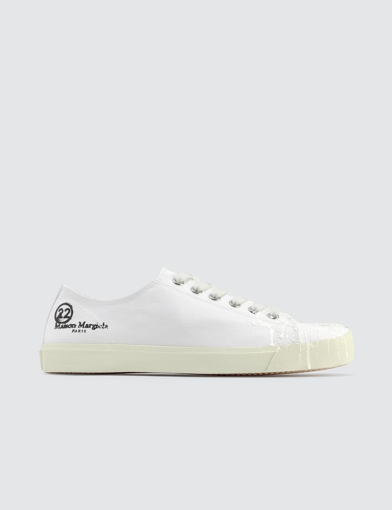 maison margiela painted sneakers