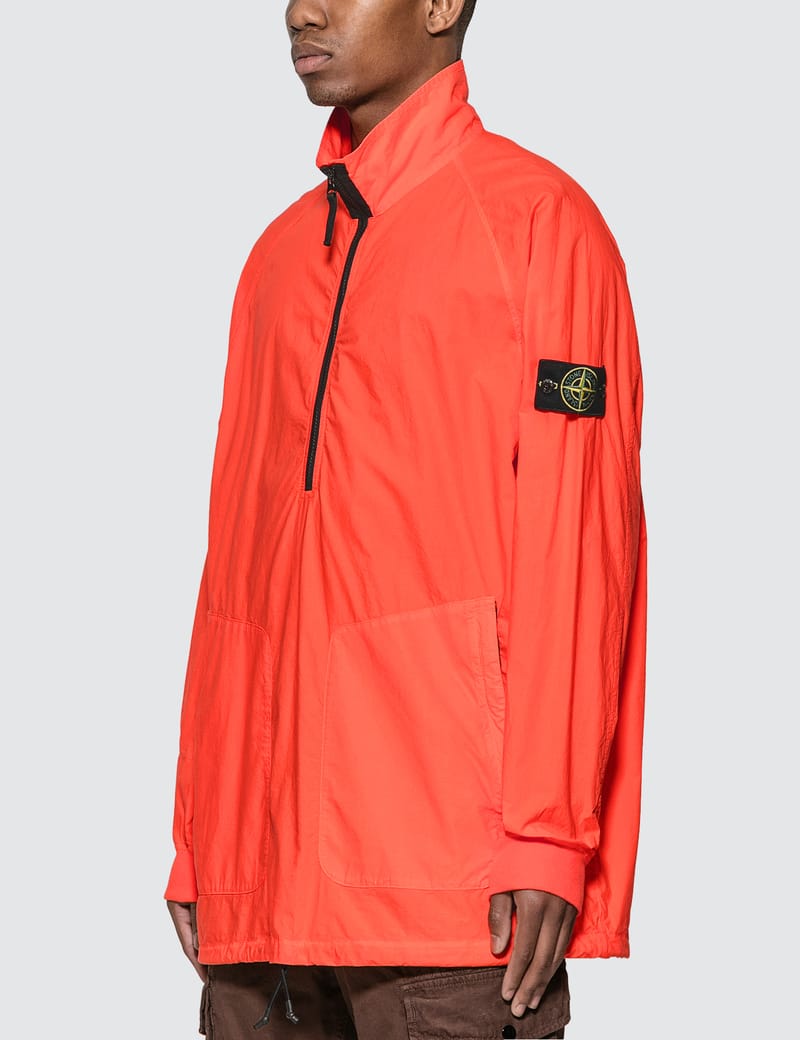 stone island anorak overshirt