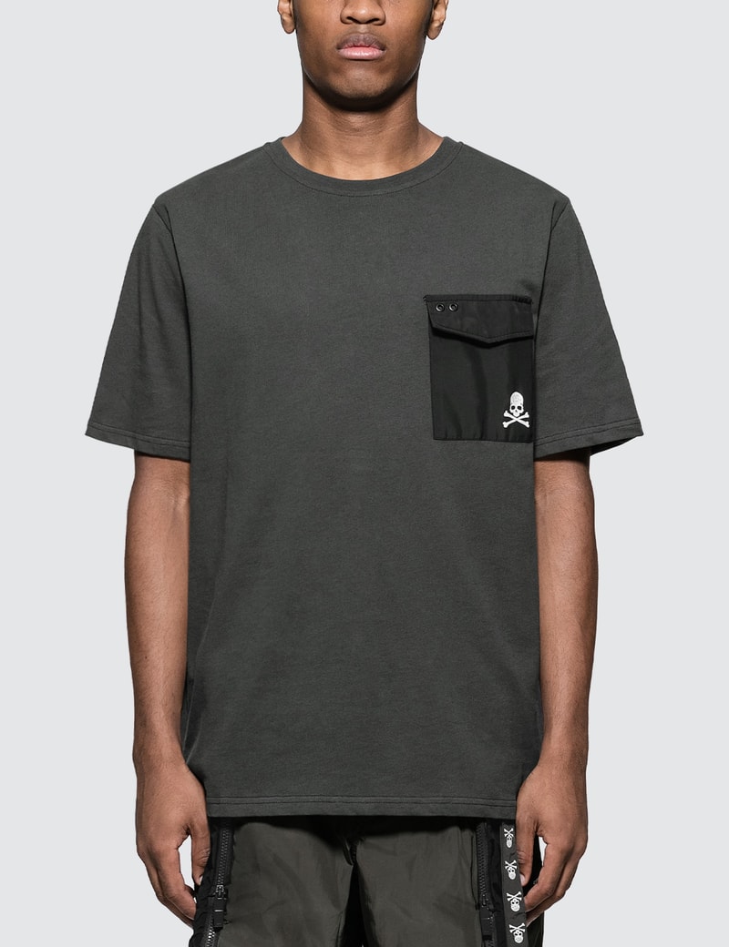 Image of CH Los Angeles CH x Mastermind Japan Skull Print Pocket T-Shirt