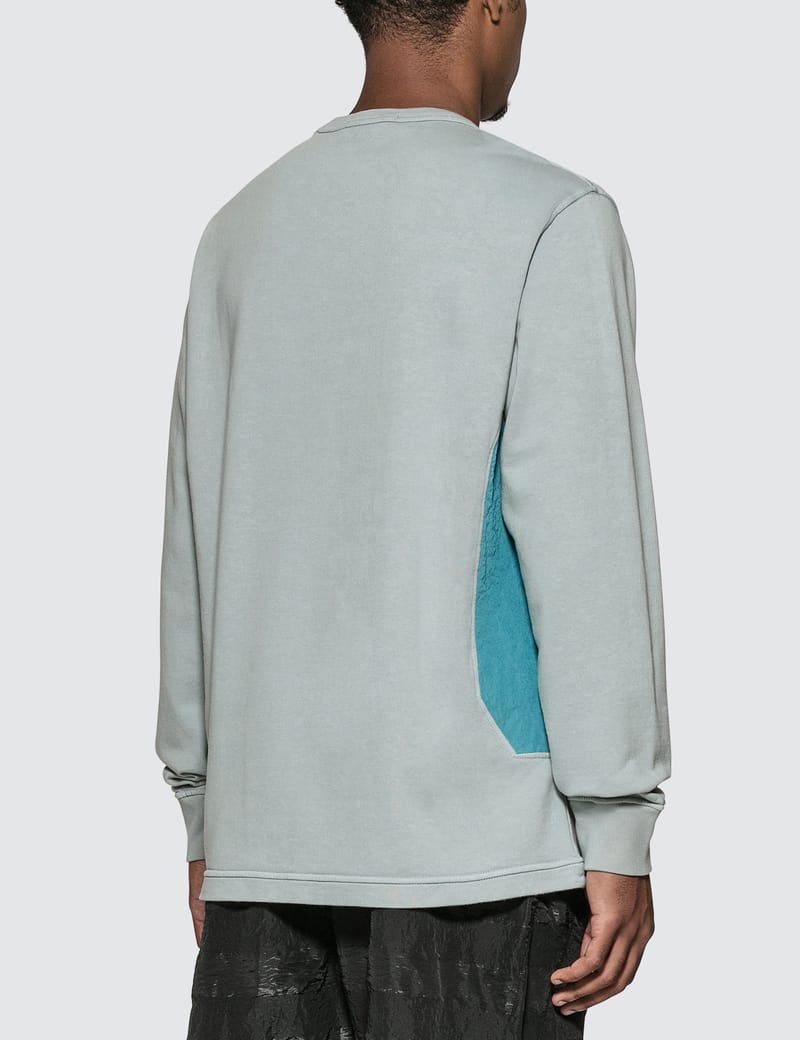 stone island fleece sweatshirt