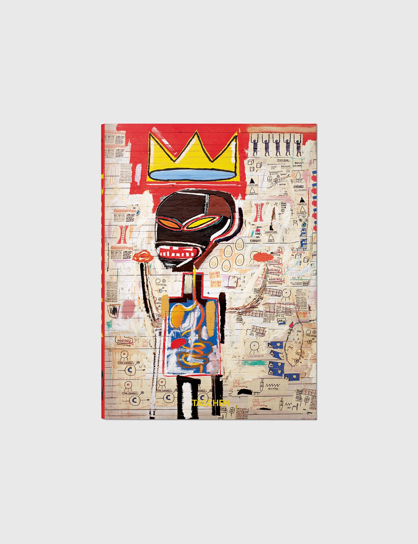 Taschen Jean-michel Basquiat. 40th Anniversary Edition In Beige