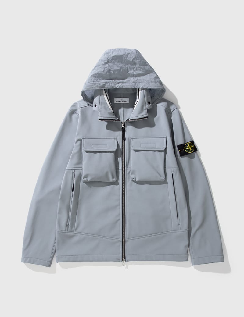 stone island soft shell light