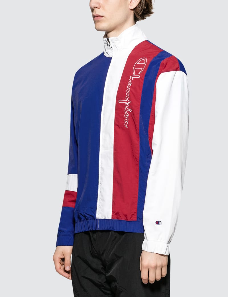 champion panel track jacket