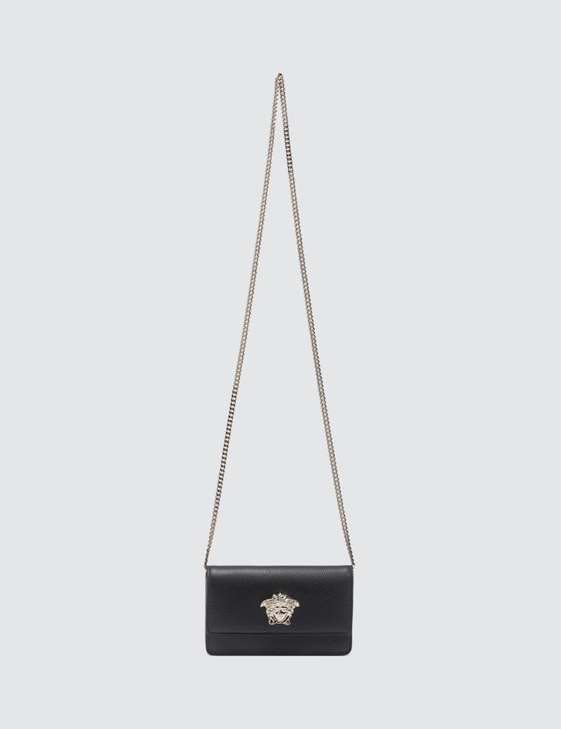 versace palazzo evening bag with chain