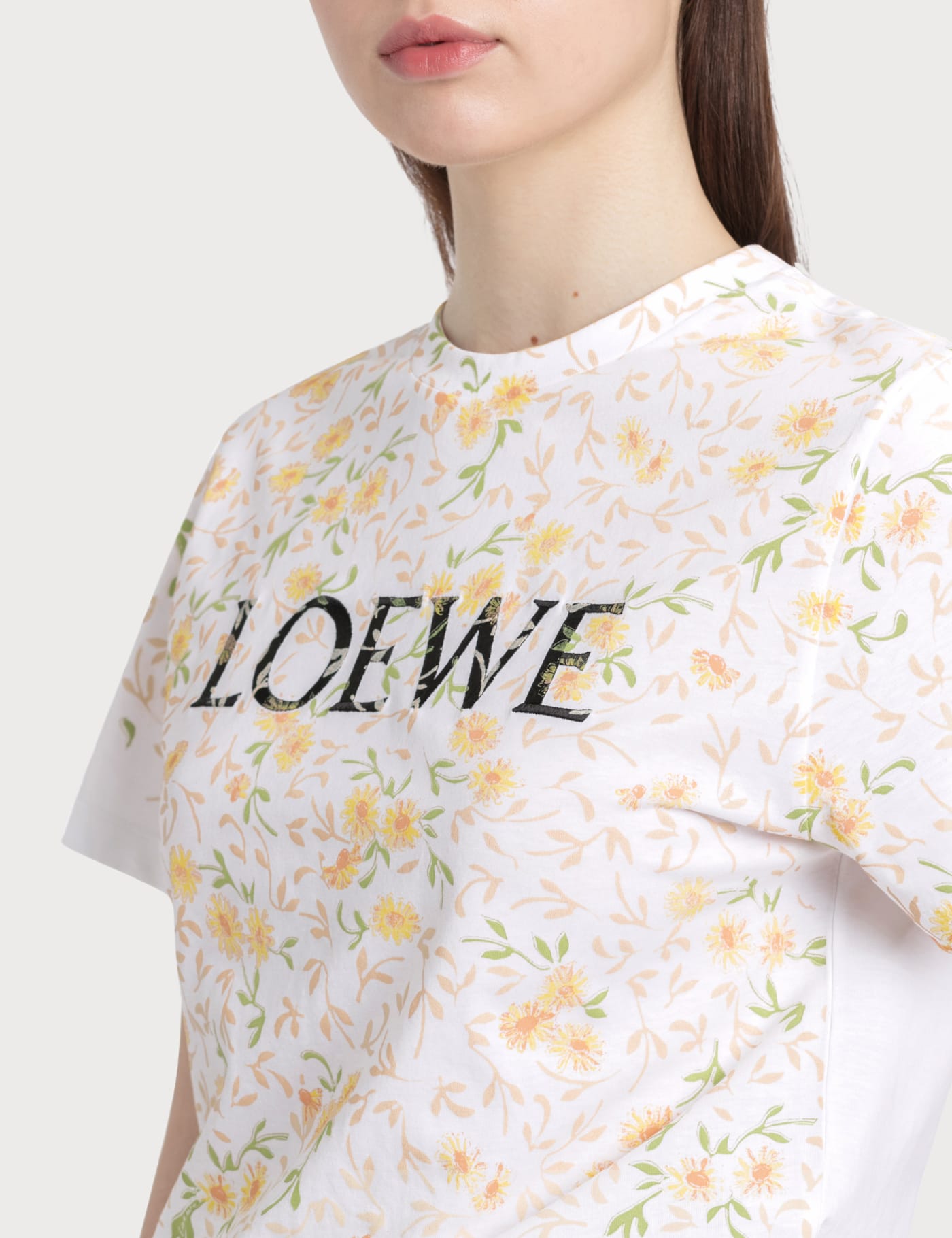 Loewe - Flower Print Loewe T-shirt | HBX