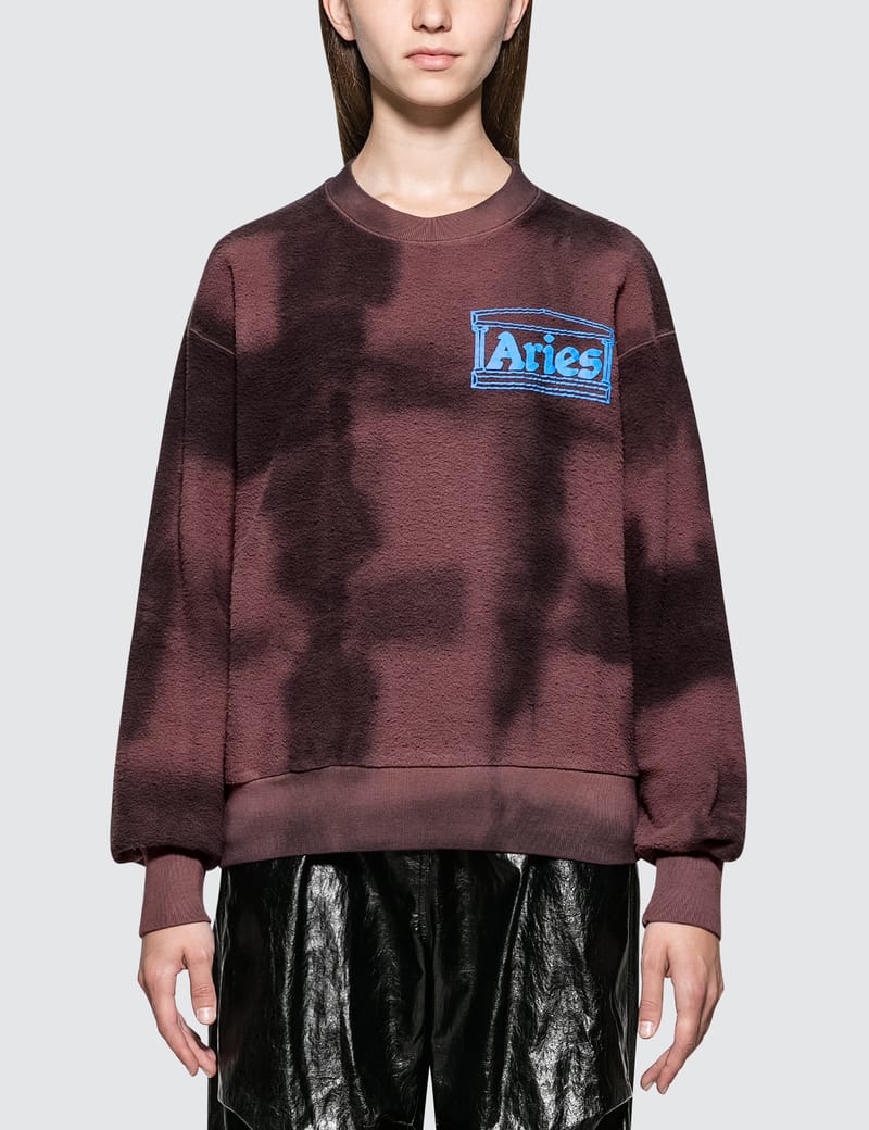 aries tie dye sweatshirt