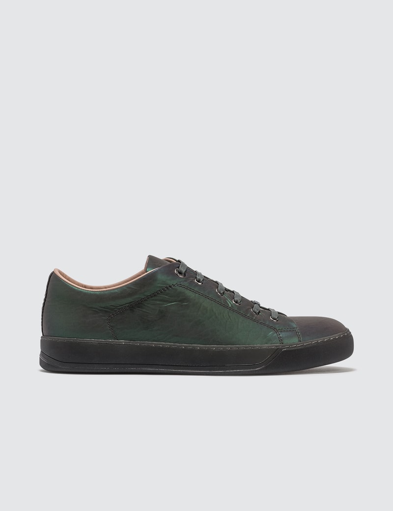 Image of Lanvin Low Top Sneaker Matt Reflective Calf