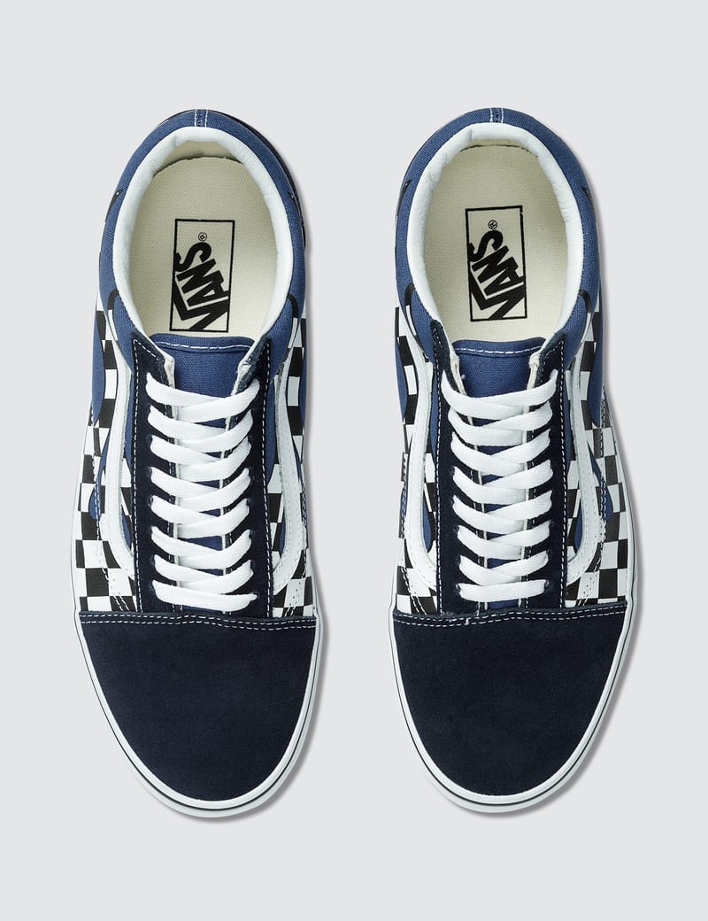 old skool checker flame