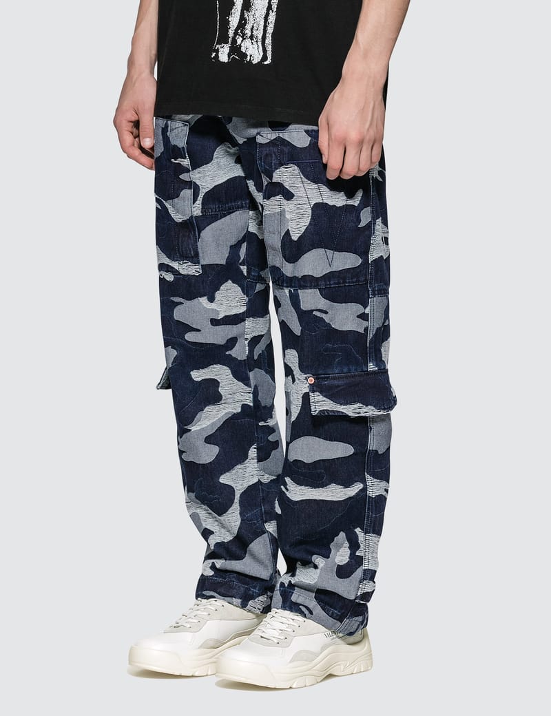 valentino camo pants
