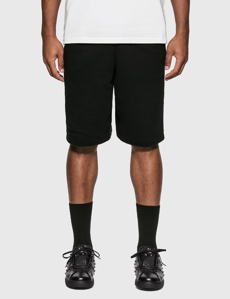 burberry logo shorts