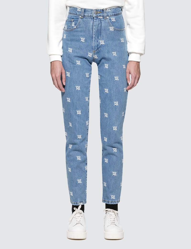 misbhv monogram denim