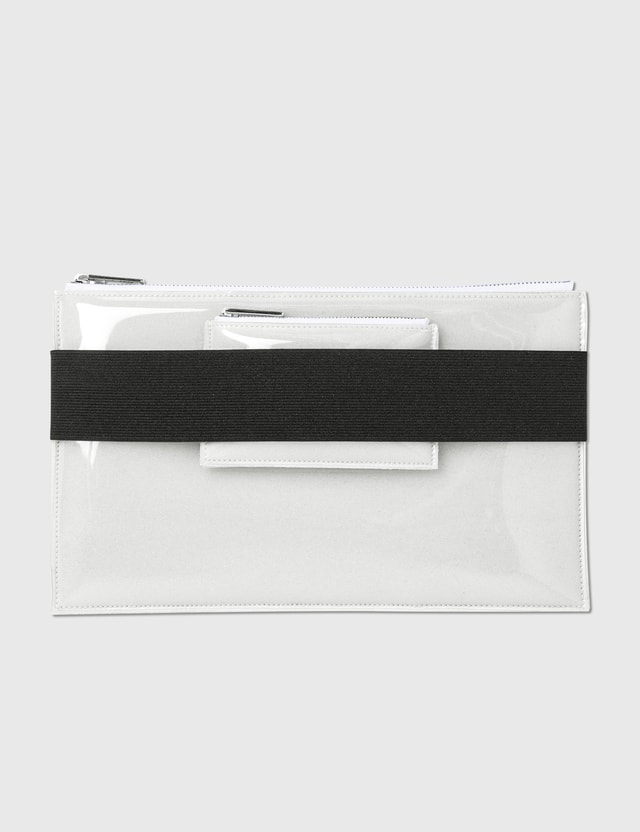 Mm6 Maison Margiela Pvc Foam Envelope Clutch Hbx