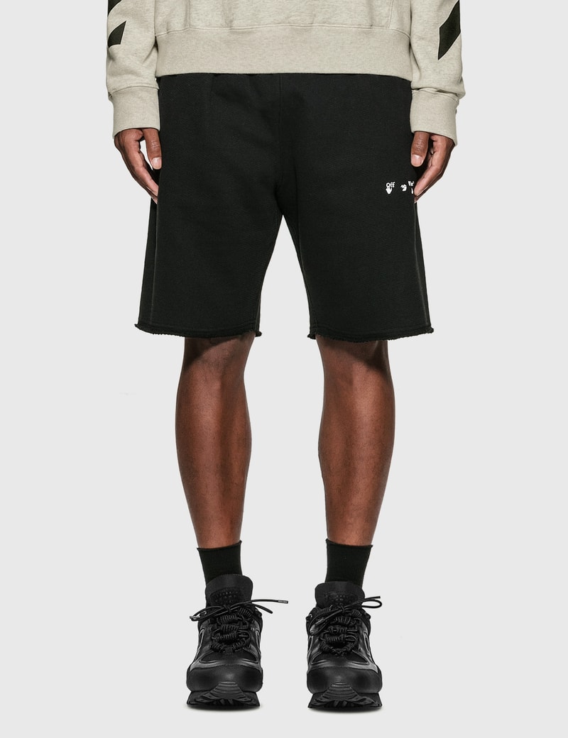 Image of Off-White Diagonal Sweat Shorts